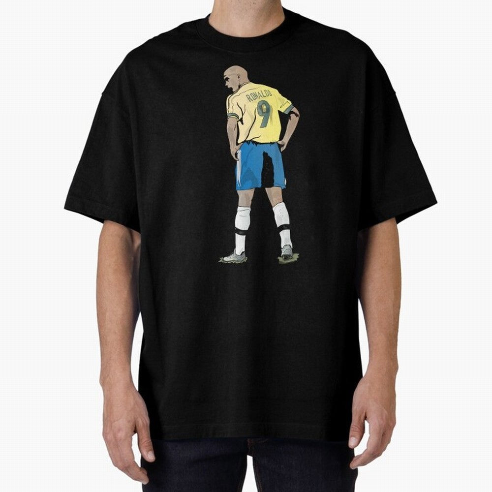 RONALDO NAZARIO 9 Oversized T-Shirt Bring International Match Energy to the FIFA World Cup 2026 USA Canada Mexico Journey through Neymar, Haaland and Cristiano Ronaldo Highlights, Portugal Pride, Football Passion, Legendary Performances, Festival