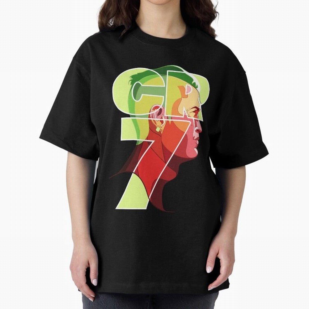 CR7 Football Legend ¨C Cristiano Ronaldo Inspired Design for True Fans Oversized T-Shirt Back the Journey through Match Day Hype around FIFA World Cup 2026 USA Canada Mexico, CR7, Brazil, Stadium Chants, National Pride, Trophy Dreams and