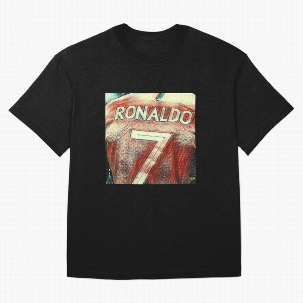 CR7 Oversized T-Shirt Honor Match Day Hype around FIFA World Cup 2026 Group Stage, Haaland and Mbappe, England and Germany, Global Supporter Spirit, Legendary Goals, National Colors and Tournament Celebration; Ideal for Football Dads, Football