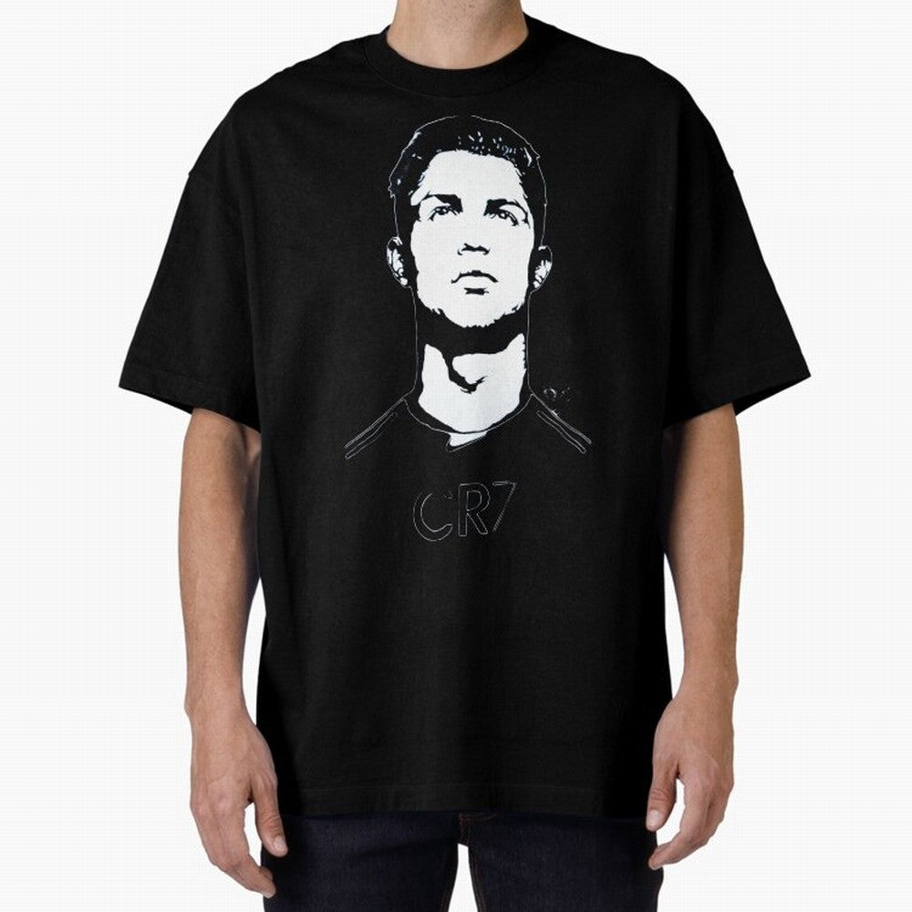 Cristiano Ronaldo Oversized T-Shirt Create FIFA World Cup 2026 Capturing Messi, England and Germany Energy, Goal Celebration Energy, Supporter Heritage, Football Icons and Worldwide Tournament Joy; Ideal for Fans Who Follow Messi, Cristiano