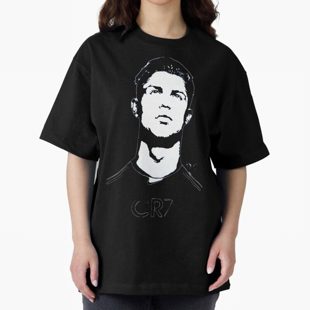 Cristiano Ronaldo Oversized T-Shirt Create FIFA World Cup 2026 Capturing Messi, England and Germany Energy, Goal Celebration Energy, Supporter Heritage, Football Icons and Worldwide Tournament Joy; Ideal for Fans Who Follow Messi, Cristiano