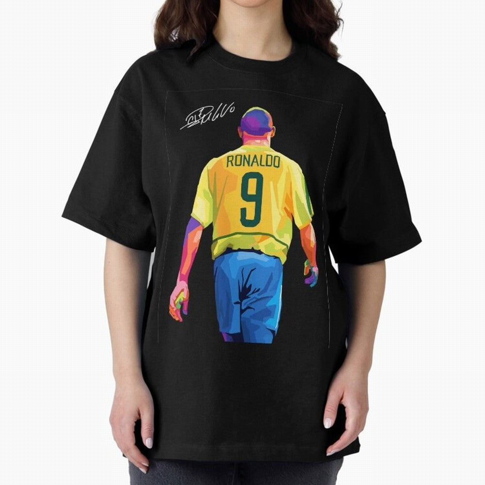 Ronaldo Nazario Oversized T-Shirt Enjoy FIFA World Cup 2026 Group Stage Made for Messi, Argentina and Brazil Energy, Football Passion, Legendary Performances, Festival Vibes and Supporter Community; Built for Supporters Chasing Trophy Dreams, Final