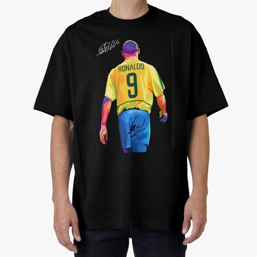Ronaldo Nazario Oversized T-Shirt Enjoy FIFA World Cup 2026 Group Stage Made for Messi, Argentina and Brazil Energy, Football Passion, Legendary Performances, Festival Vibes and Supporter Community; Built for Supporters Chasing Trophy Dreams, Final