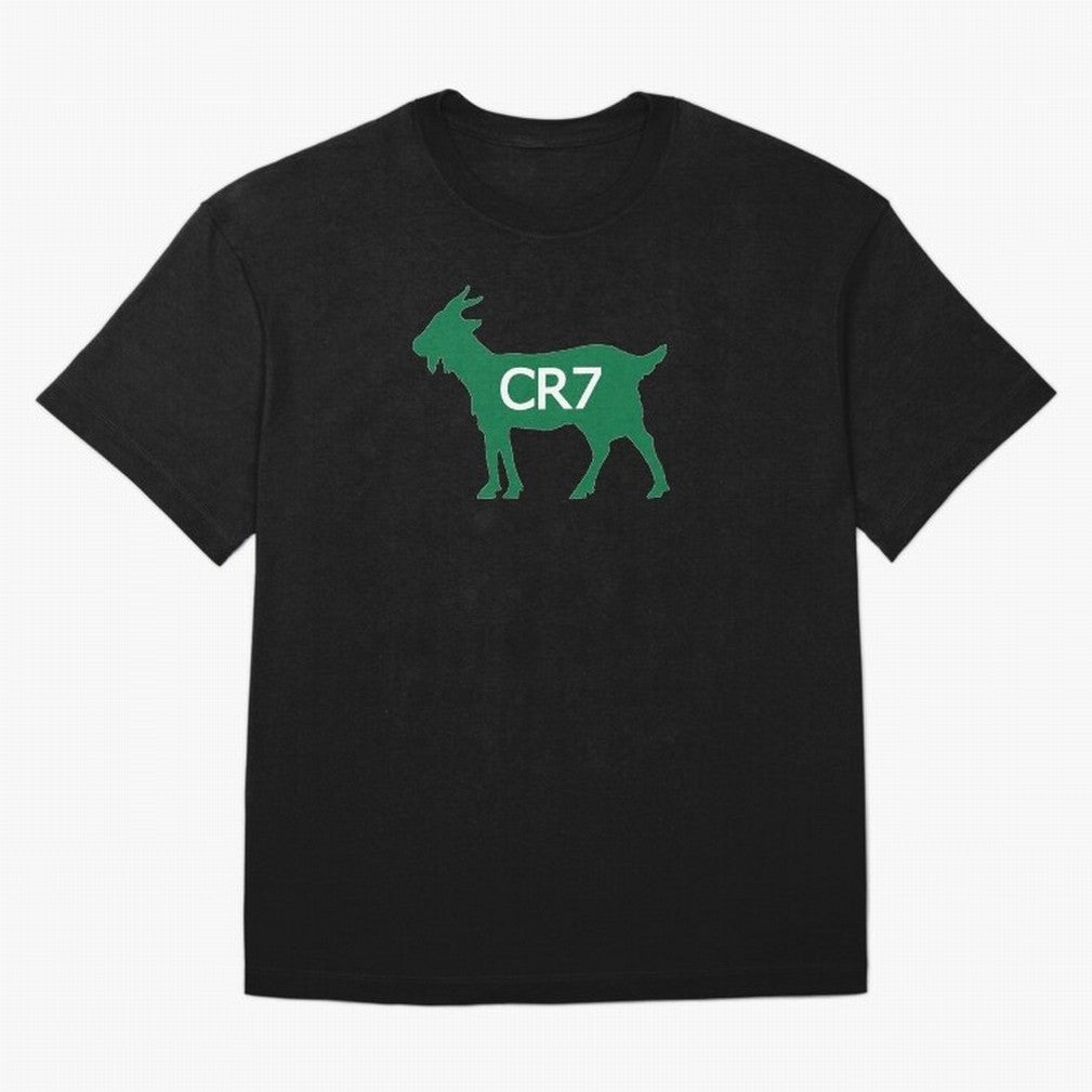 CR7 GOAT Saudi Arabia Oversized T-Shirt Support Global Football Passion for FIFA World Cup 2026 Group Stage, Driven by Cristiano Ronaldo, Haaland and CR7, England and Germany, Tournament Hype, Historic Matchups, Family Viewing Parties and Global