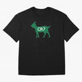 CR7 GOAT Saudi Arabia Oversized T-Shirt Support Global Football Passion for FIFA World Cup 2026 Group Stage, Driven by Cristiano Ronaldo, Haaland and CR7, England and Germany, Tournament Hype, Historic Matchups, Family Viewing Parties and Global