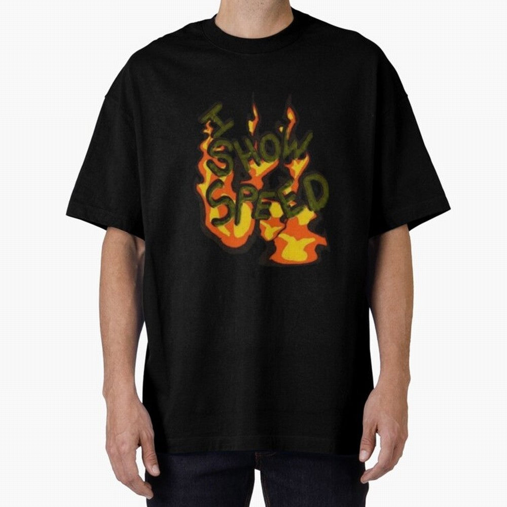 ISHOWSPEED MERCH LOGO 2 Oversized T-Shirt Bring a Vintage Feel to FIFA World Cup 2026 USA Canada Mexico for Fans of CR7 and Germany, Bringing Game Day Rituals, Football Legends, Country Pride and the Road to the Final; Created for Match Day