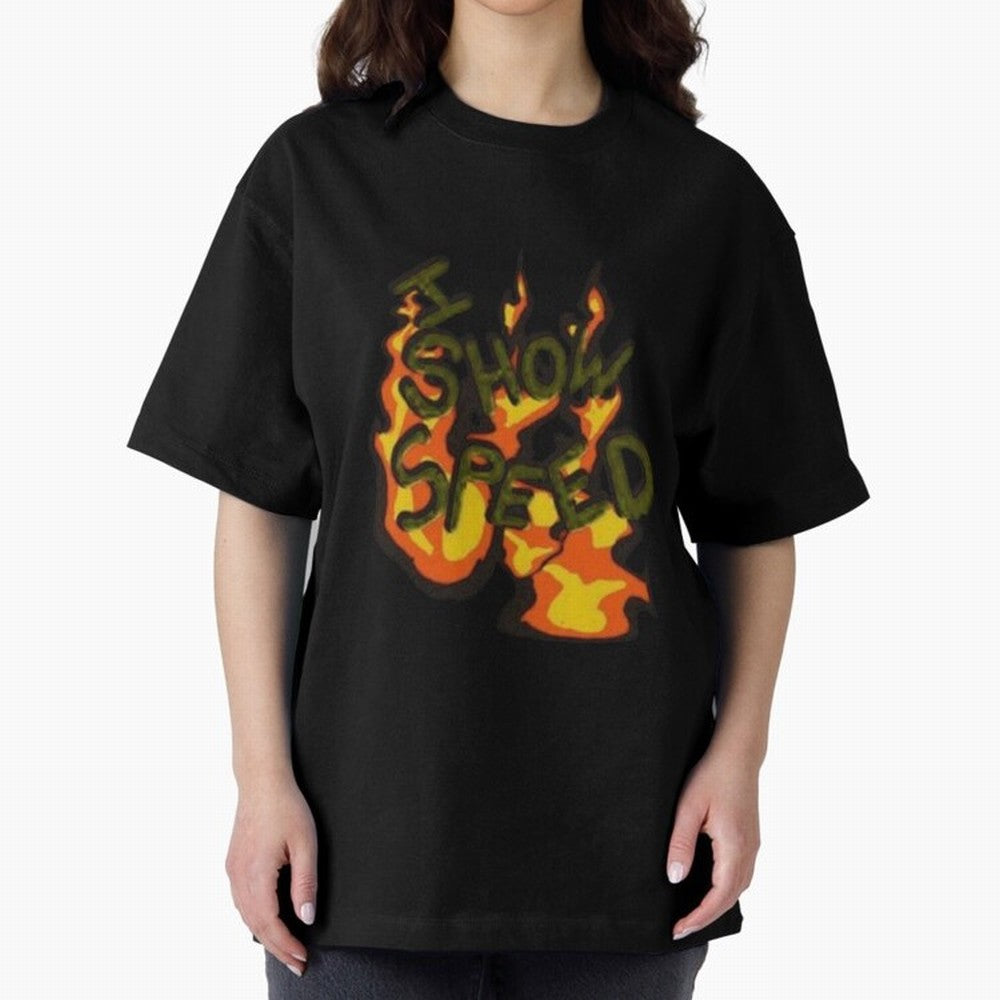 ISHOWSPEED MERCH LOGO 2 Oversized T-Shirt Bring a Vintage Feel to FIFA World Cup 2026 USA Canada Mexico for Fans of CR7 and Germany, Bringing Game Day Rituals, Football Legends, Country Pride and the Road to the Final; Created for Match Day