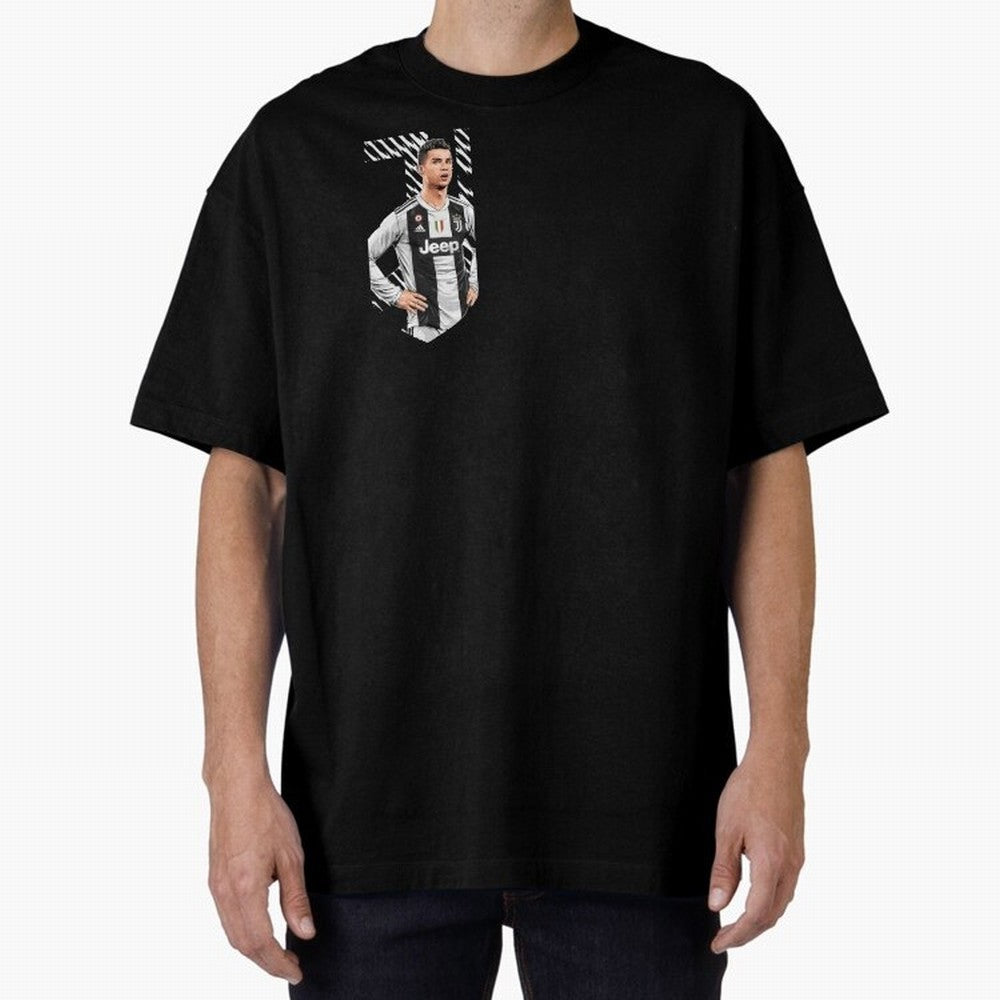 Ronaldo Oversized T-Shirt Show Support during the FIFA World Cup 2026 Group Stage Journey through Haaland Highlights, Spain Pride, Classic Soccer Heritage, Championship Pressure, Fan Loyalty and International Pride; Created for Match Day Parties,
