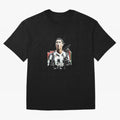 Ronaldo Oversized T-Shirt Show Your Love for FIFA World Cup 2026 Group Stage Driven by Cristiano Ronaldo, Haaland and CR7, England Energy, Vintage Soccer Flavor, Modern Football Stars, National Flags and Final Night Emotion; Great for Watch