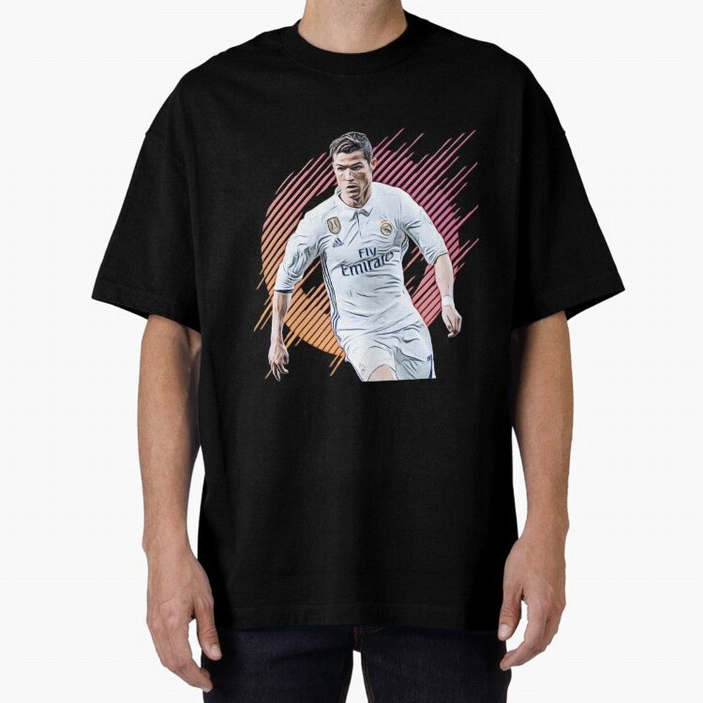 ronaldo christiano Oversized T-Shirt Celebrate National Team Dreams in FIFA World Cup 2026 for Fans of Cristiano Ronaldo, Haaland and CR7 and France, Bringing Football History, Final Match Energy, Crowd Noise and Once in a Lifetime Moments; Ideal