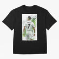 Ronaldo Oversized T-Shirt Show Passion for the Stars of the FIFA World Cup 2026 Group Stage Journey through Messi Highlights, England and Germany Pride, Stadium Chants, National Pride, Trophy Dreams and Unforgettable Football Memories; Made for