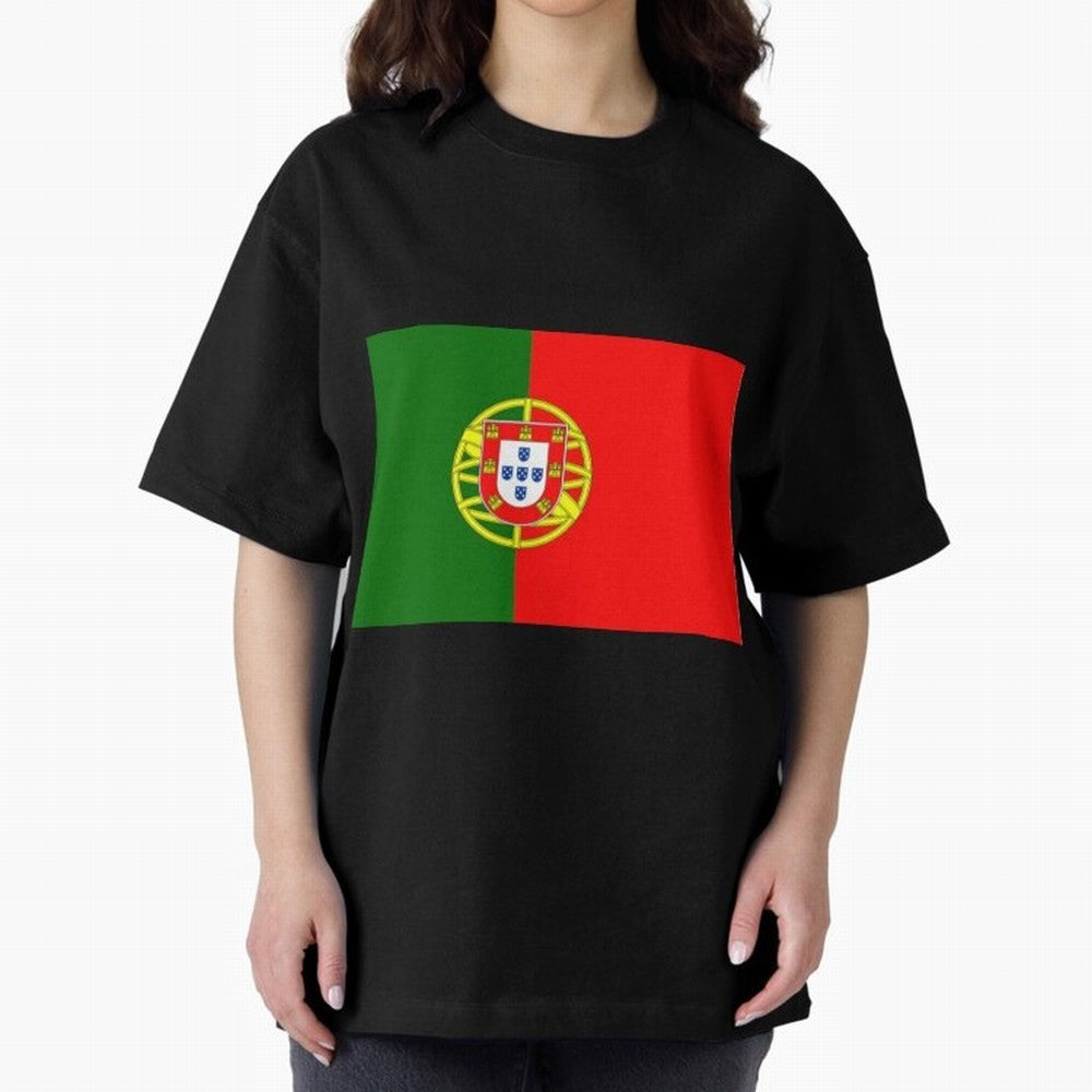 Viva Portugal Oversized T-Shirt Create FIFA World Cup 2026 USA Canada Mexico for Fans of Cristiano Ronaldo and England, Bringing Stadium Memories, Football Loyalty, International Chants and Championship Tradition; Built for Supporters Chasing