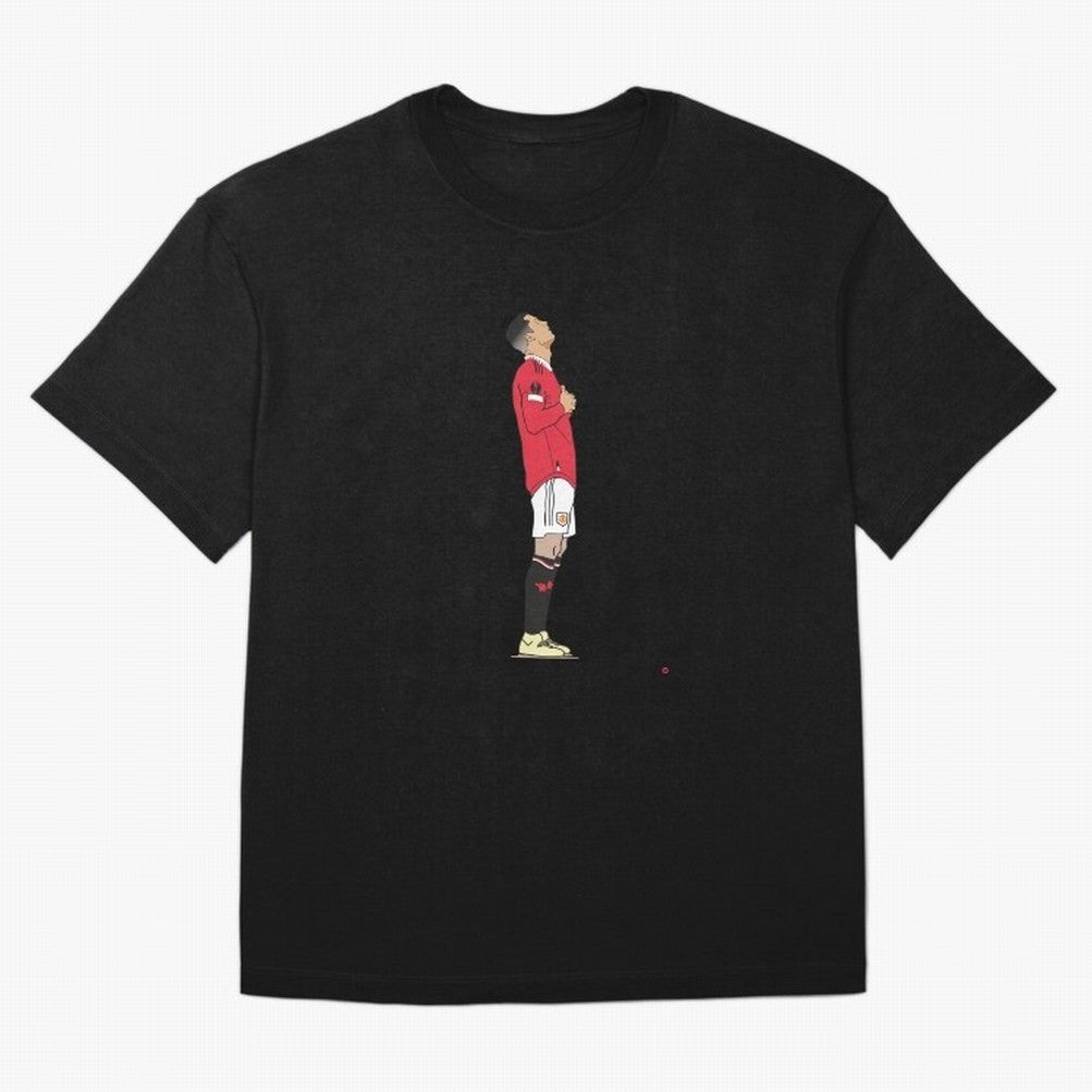 Ronaldo Pose Oversized T-Shirt Experience the Global Stage of FIFA World Cup 2026 Group Stage with Messi, Spain and Netherlands Energy, Football Festival Excitement, Trophy Ambitions, Country Rivalries and Star Player Buzz; Made for Die Hard