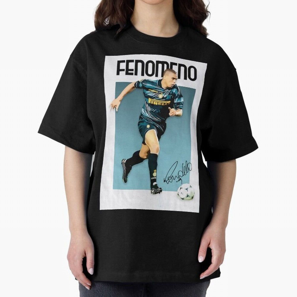 ronaldo Oversized T-Shirt Create FIFA World Cup 2026 Spirit, Built around Brazil, Portugal and Argentina, Messi, Stadium Memories, Football Loyalty, International Chants and Championship Tradition; Ideal for Passionate Fans Who Love Underdog