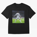 Ronaldo caricature Oversized T-Shirt Celebrate the Stars of Global Football Passion for FIFA World Cup 2026, Connected to Haaland, Argentina, France and Brazil, Football Festival Excitement, Trophy Ambitions, Country Rivalries and Star Player Buzz;
