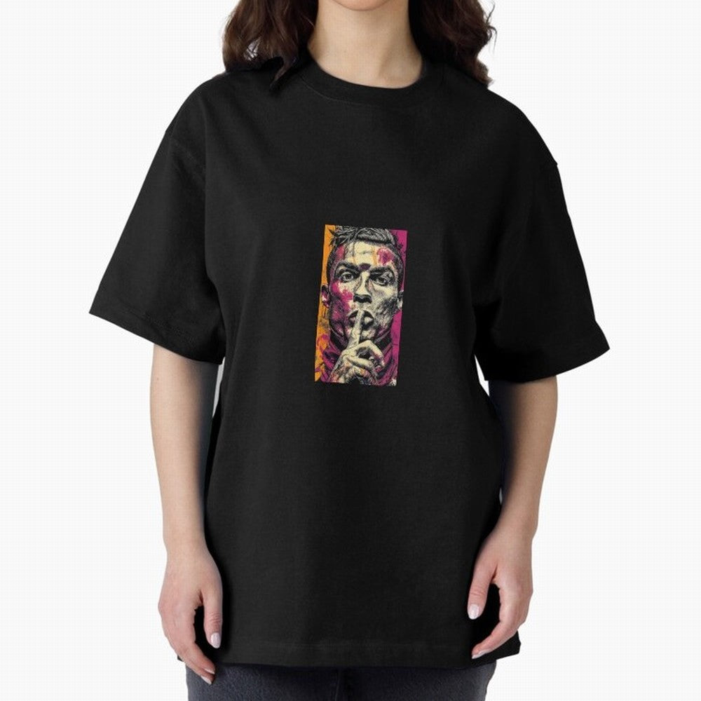 ronaldo Oversized T-Shirt Make the Season About FIFA World Cup 2026 USA Canada Mexico Spirit, Connected to Brazil, CR7 and Messi, Worldwide Fan Energy, Dramatic Goals, Stadium Lights and Championship Celebrations; Great for Watch Parties, Sports