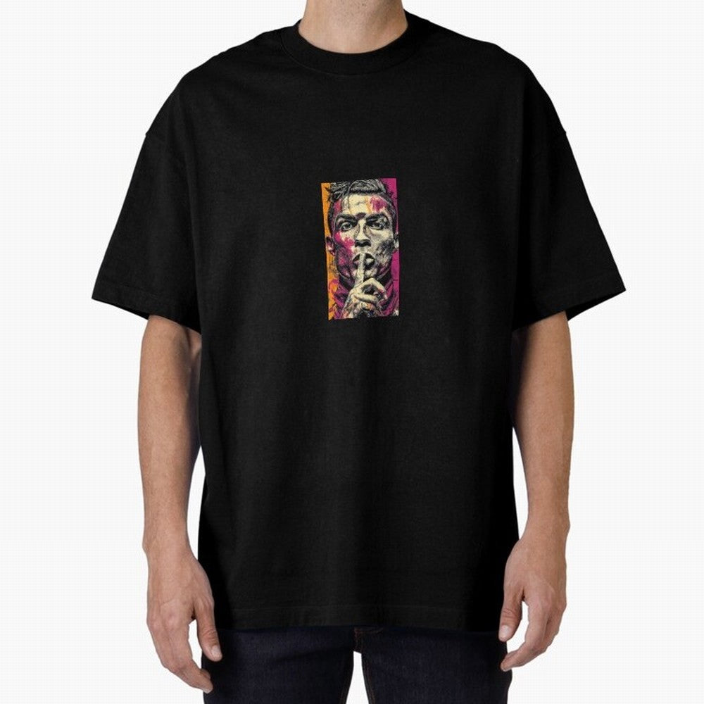 ronaldo Oversized T-Shirt Make the Season About FIFA World Cup 2026 USA Canada Mexico Spirit, Connected to Brazil, CR7 and Messi, Worldwide Fan Energy, Dramatic Goals, Stadium Lights and Championship Celebrations; Great for Watch Parties, Sports