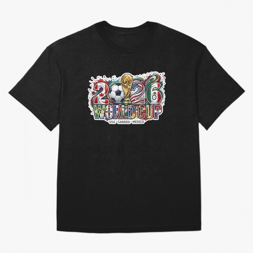 2026 World Cup International Futbol Football Soccer USA Canada Mexico Oversized T-Shirt Show Your Love for Global Football Passion for FIFA World Cup 2026, Made for Haaland and Mbappe, Argentina and Brazil, Tournament Hype, Historic Matchups,