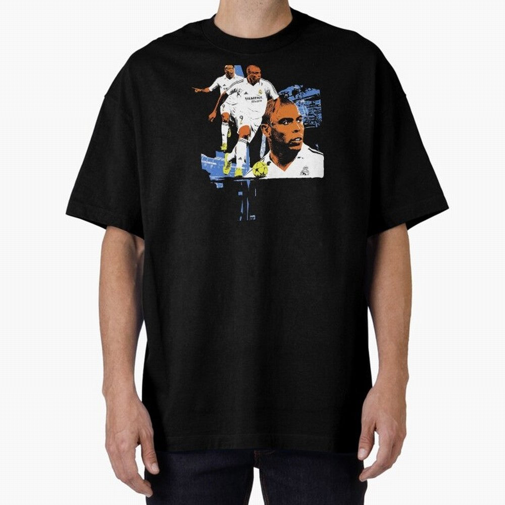 RonaldoO Fen?meno Vintage Football Bootleg Oversized T-Shirt Step into FIFA World Cup 2026 Made for Neymar, Haaland and Cristiano Ronaldo, Portugal Energy, Stadium Memories, Football Loyalty, International Chants and Championship Tradition; Built