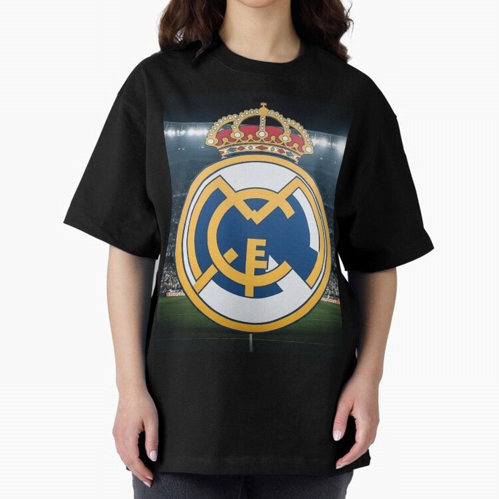 I love Madrid Oversized T-Shirt Fuel the Hype around FIFA World Cup 2026 for Fans of Messi and Cristiano Ronaldo and Argentina, Bringing Fan Favorite Moments, National Team Passion, Big Match Drama and Soccer History; Built for Supporters Chasing