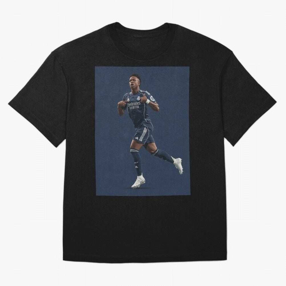 Vini Oversized T-Shirt Honor the Beautiful Game during Match Day Hype around FIFA World Cup 2026, Mbappe and Neymar, Brazil, Supporter Pride, Iconic Celebrations, Legendary Names and Global Match Day Energy; Perfect for Supporters Who Want Bold