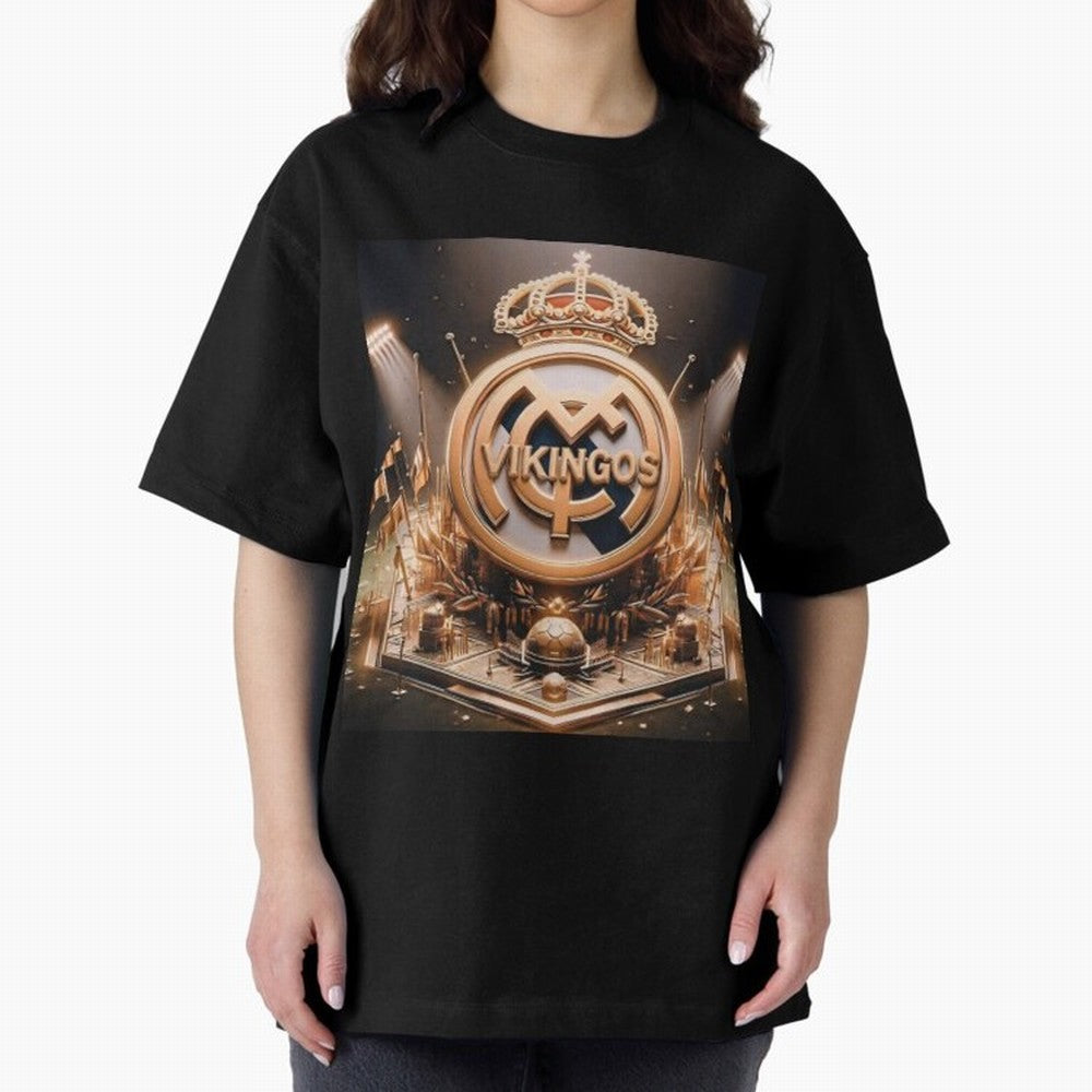 Vikings Oversized T-Shirt Feel Match Day Hype around FIFA World Cup 2026 USA Canada Mexico, Mbappe, Brazil, Goal Celebration Energy, Supporter Heritage, Football Icons and Worldwide Tournament Joy; Ideal for Fans Who Follow Messi, Cristiano