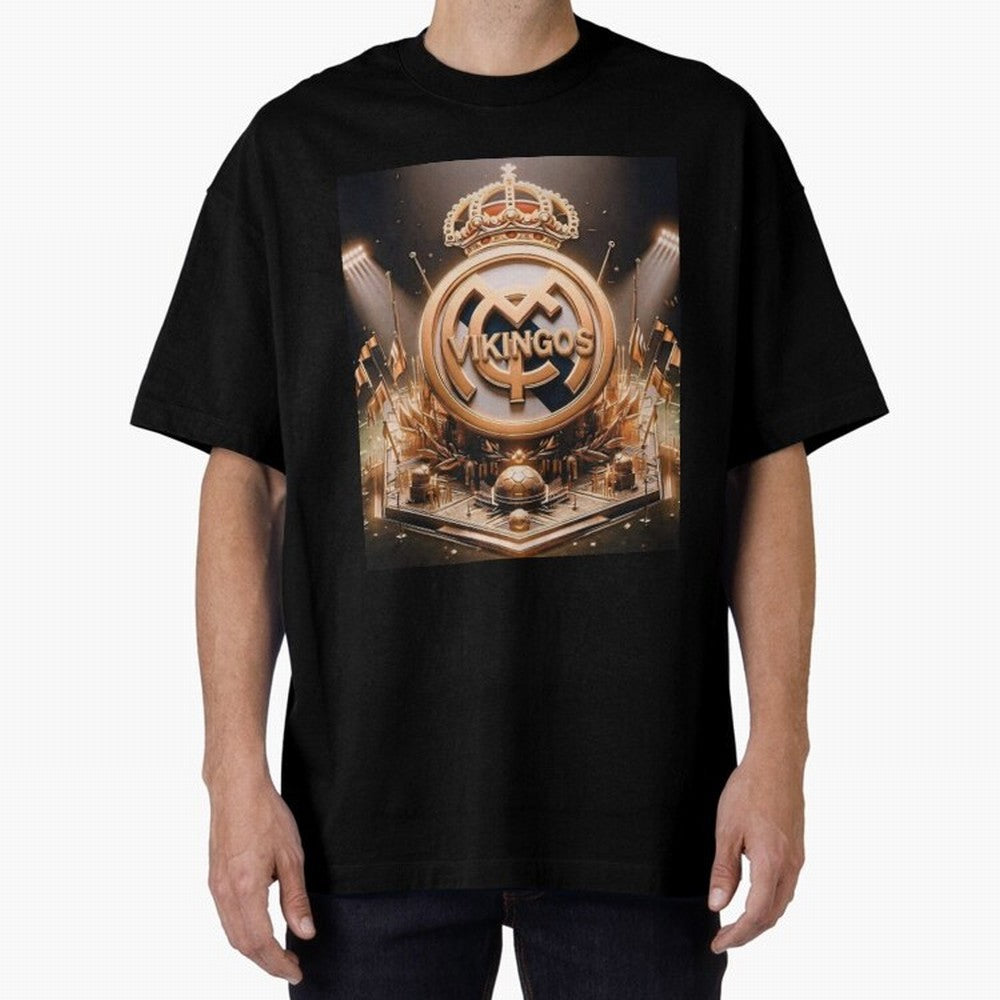Vikings Oversized T-Shirt Feel Match Day Hype around FIFA World Cup 2026 USA Canada Mexico, Mbappe, Brazil, Goal Celebration Energy, Supporter Heritage, Football Icons and Worldwide Tournament Joy; Ideal for Fans Who Follow Messi, Cristiano