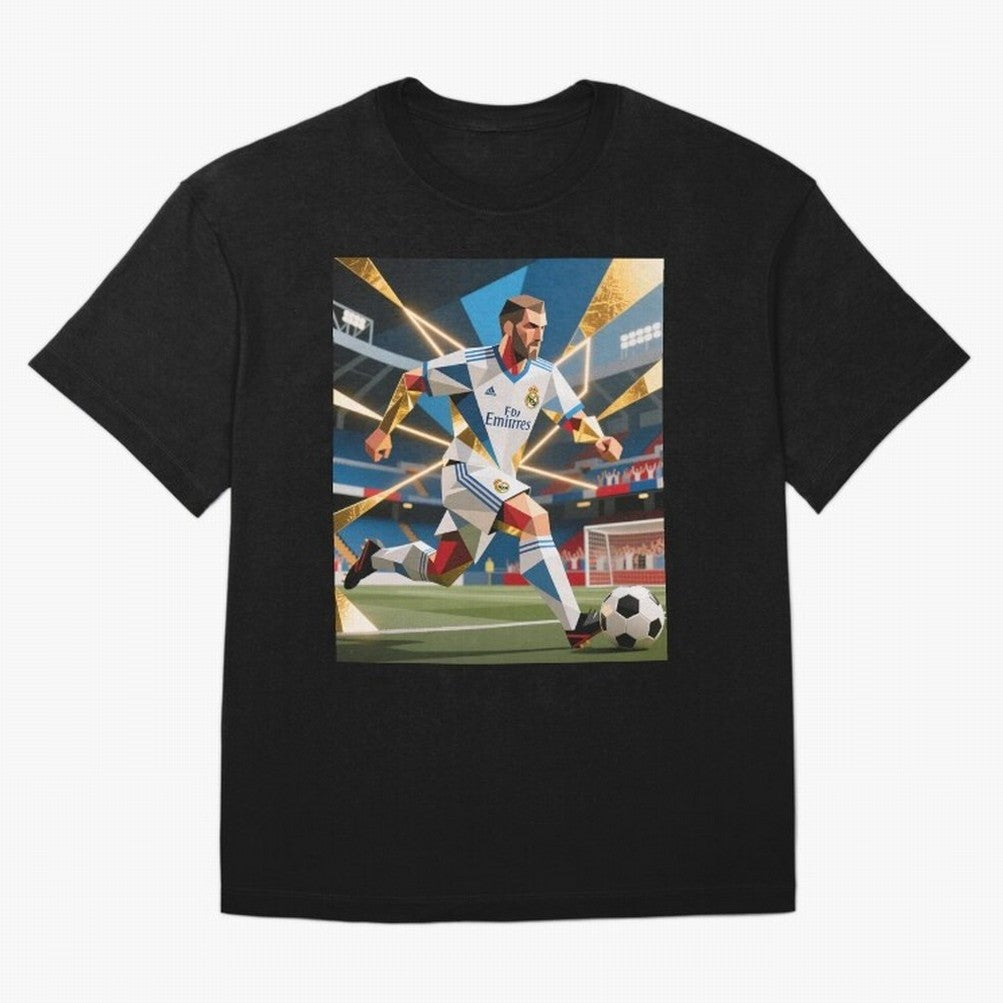 Madridistas Oversized T-Shirt Feel the Trophy Chase of FIFA World Cup 2026 USA Canada Mexico Spirit, Centered on England, France and Netherlands, Cristiano Ronaldo, Worldwide Fan Energy, Dramatic Goals, Stadium Lights and Championship Celebrations;