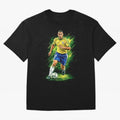 R9 Ronaldo Football Legend Oversized T-Shirt Step into FIFA World Cup 2026 Spirit, Centered on Argentina, France and Brazil, Messi and Cristiano Ronaldo, Goal Celebration Energy, Supporter Heritage, Football Icons and Worldwide Tournament Joy;