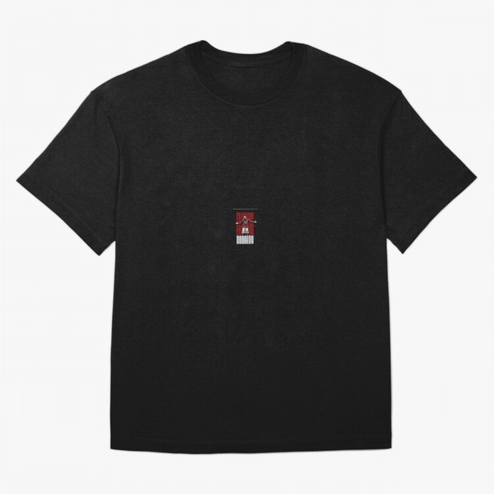 Ronaldo sticker Oversized T-Shirt Show Support during Match Day Hype around FIFA World Cup 2026, Mbappe and Neymar, Argentina and Brazil, Global Supporter Spirit, Legendary Goals, National Colors and Tournament Celebration; Ideal for Fans Who