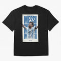 Messi Champion Graphic Oversized T-Shirt Celebrate Football Heritage in the FIFA World Cup 2026 Group Stage Journey through Messi Highlights, Argentina, France and Brazil Pride, Classic Soccer Heritage, Championship Pressure, Fan Loyalty and