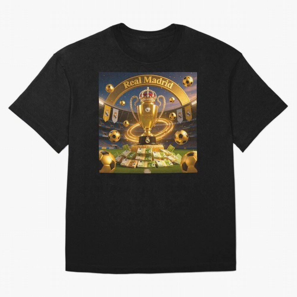 The Wealth of Real Madrid Oversized T-Shirt Honor FIFA World Cup 2026 for Fans of Messi, Neymar and Mbappe and Netherlands, Bringing Football Passion, Legendary Performances, Festival Vibes and Supporter Community; Made for Collectors Who Enjoy