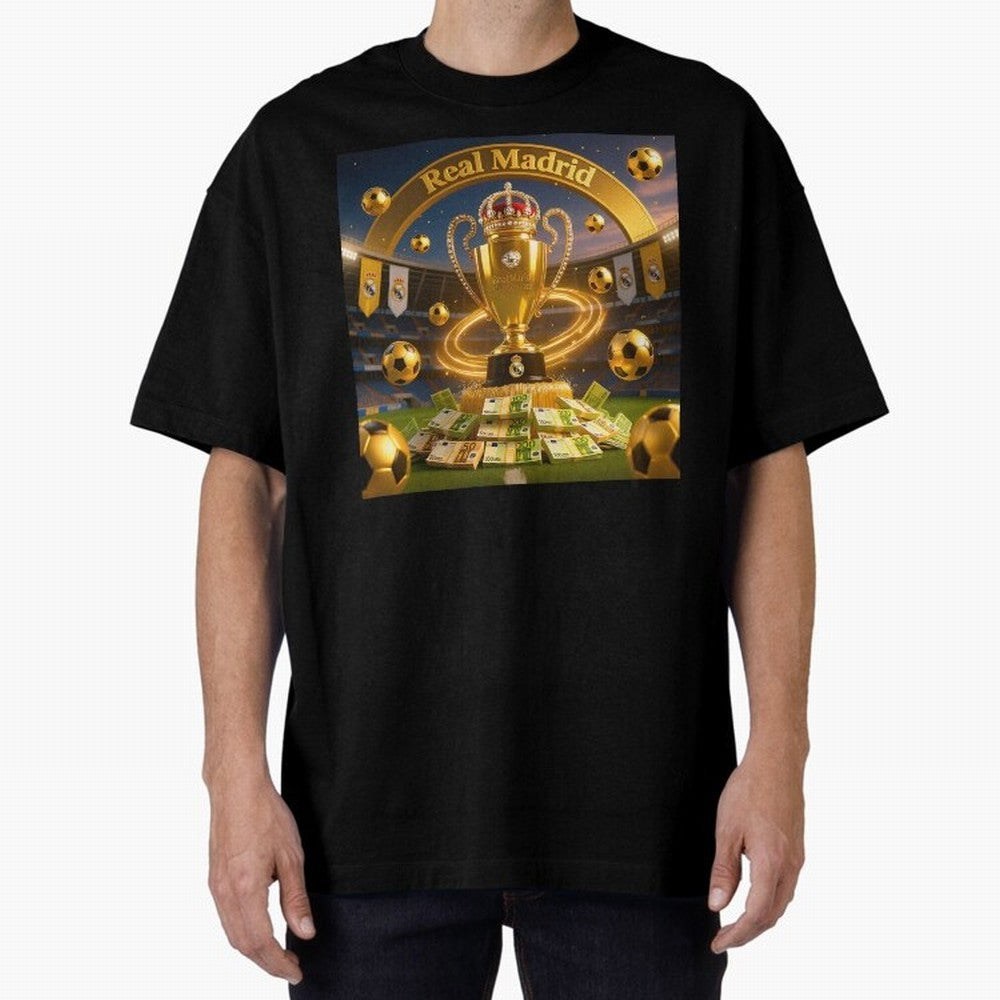 The Wealth of Real Madrid Oversized T-Shirt Honor FIFA World Cup 2026 for Fans of Messi, Neymar and Mbappe and Netherlands, Bringing Football Passion, Legendary Performances, Festival Vibes and Supporter Community; Made for Collectors Who Enjoy