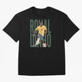 Ronaldinho Gaucho in action Minimalist Graphic Oversized T-Shirt Experience FIFA World Cup 2026 USA Canada Mexico for Fans of Messi and Cristiano Ronaldo and Spain and Netherlands, Bringing Vintage Soccer Flavor, Modern Football Stars, National