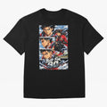 Built for 90 ¨C Anime Streetwear Football Art Oversized T-Shirt Bring a Vintage Feel to Global Football Passion for FIFA World Cup 2026, Celebrating Messi, England and Germany, Goal Celebration Energy, Supporter Heritage, Football Icons and
