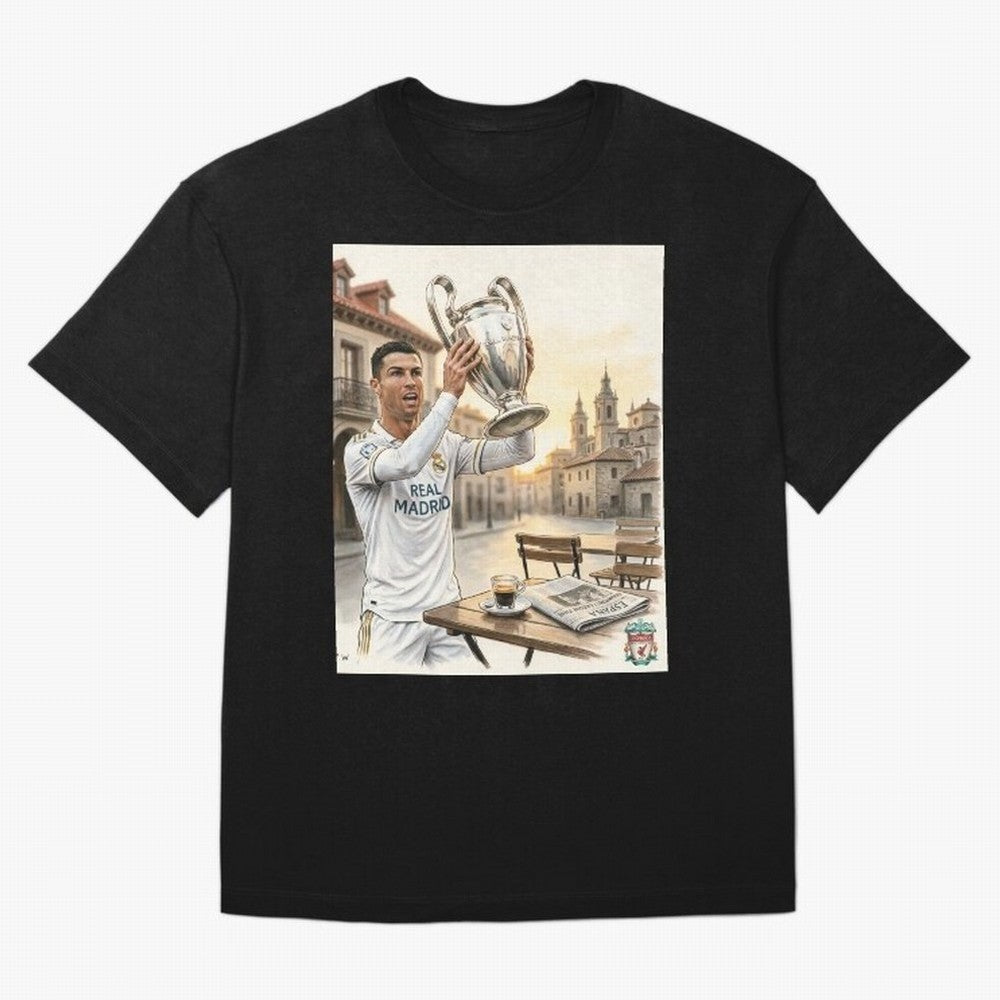 Madrid Oversized T-Shirt Represent Fans Who Live for Match Day Hype around FIFA World Cup 2026 Group Stage, Cristiano Ronaldo, England, France and Netherlands, Tournament Hype, Historic Matchups, Family Viewing Parties and Global Sports Pride;