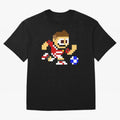Ronaldo Manchester United (8-bit Football / Soccer Player) Oversized T-Shirt Refresh FIFA World Cup 2026 USA Canada Mexico for Fans of Cristiano Ronaldo and Portugal, Bringing Worldwide Fan Energy, Dramatic Goals, Stadium Lights and Championship