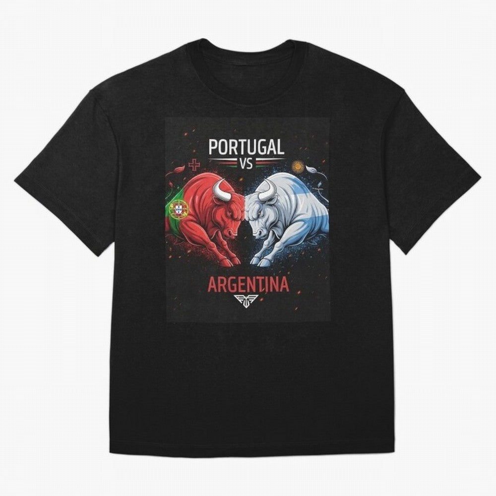 Messi vs Ronaldo Oversized T-Shirt Enjoy FIFA World Cup 2026 USA Canada Mexico Filled with Neymar, Haaland and Cristiano Ronaldo, Argentina and Brazil Energy, Fan Favorite Moments, National Team Passion, Big Match Drama and Soccer History; Perfect
