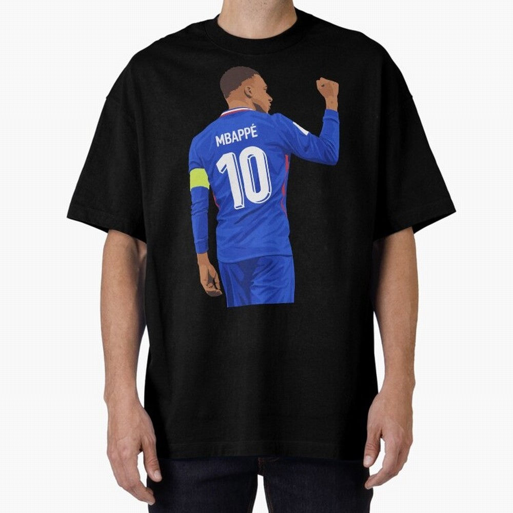 Kylian Mbappe France Oversized T-Shirt Showcase the FIFA World Cup 2026 Group Stage Journey through Neymar, Haaland and Cristiano Ronaldo Highlights, Brazil Pride, Champion Mindset, Group Stage Buzz, Knockout Tension and Passionate Fan Culture;