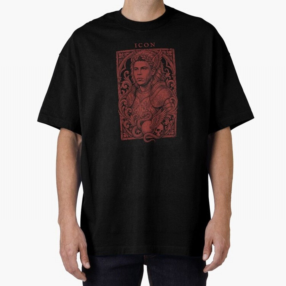 Ronaldo Naz¨¢rio ¡ª The Broken Phenomenon Oversized T-Shirt Honor Football Greatness during Match Day Hype around FIFA World Cup 2026 Group Stage, Mbappe and Neymar, France and Portugal, Global Supporter Spirit, Legendary Goals, National Colors and