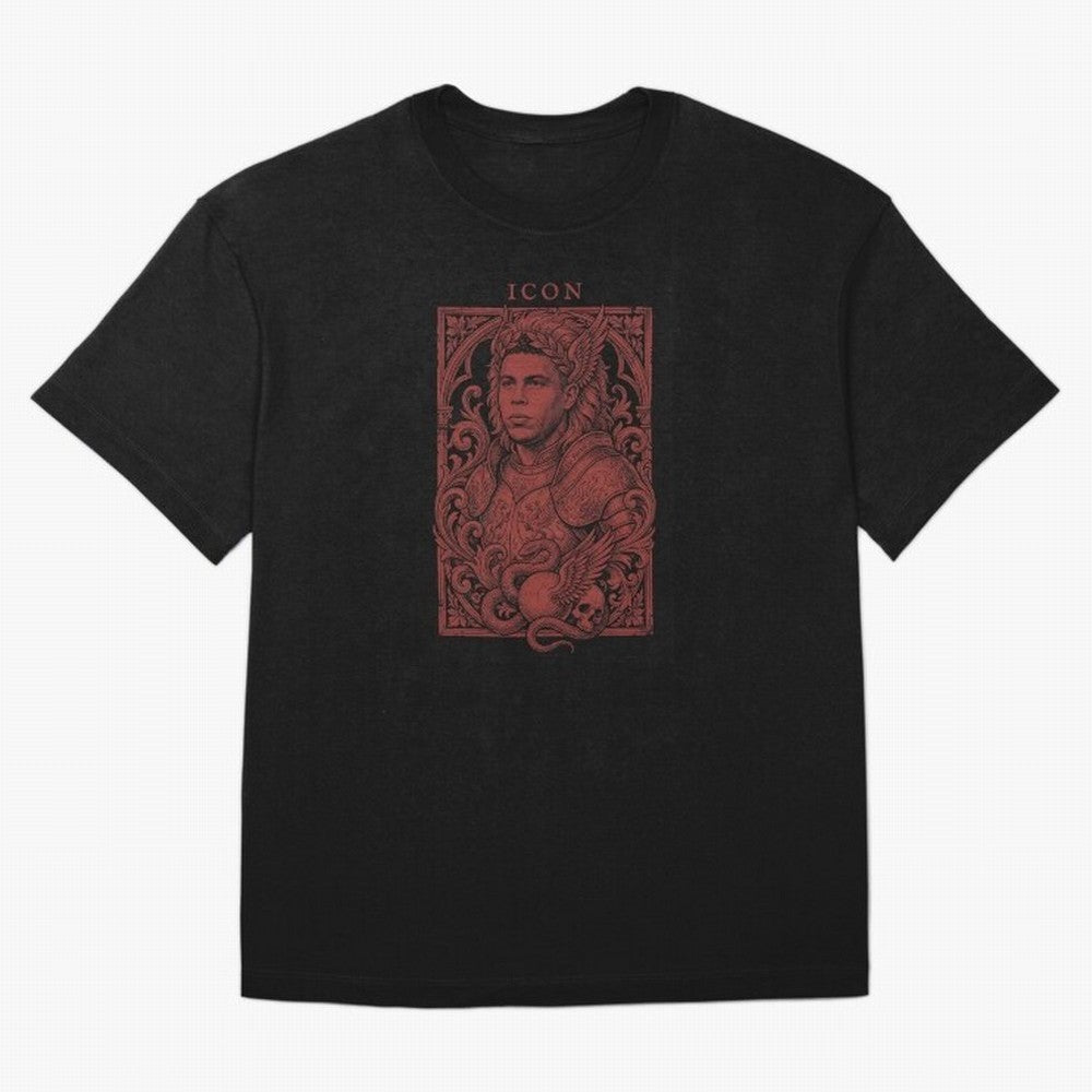 Ronaldo Naz¨¢rio ¡ª The Broken Phenomenon Oversized T-Shirt Honor Football Greatness during Match Day Hype around FIFA World Cup 2026 Group Stage, Mbappe and Neymar, France and Portugal, Global Supporter Spirit, Legendary Goals, National Colors and