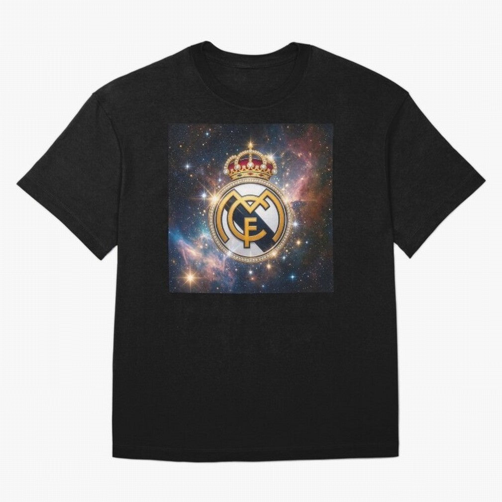 The Real Madrid Galaxy Oversized T-Shirt Bring International Match Energy to FIFA World Cup 2026 USA Canada Mexico for Fans of Cristiano Ronaldo, Haaland and CR7 and Spain, Bringing Football History, Final Match Energy, Crowd Noise and Once in a