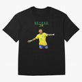 Neymar Oversized T-Shirt Relive Global Football Passion for FIFA World Cup 2026, Capturing Cristiano Ronaldo, Spain and Netherlands, Retro Football Energy, Iconic Rivalries, Trophy Chase Drama and Stadium Atmosphere; Built for Supporters Chasing