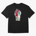 Ronaldo & Messi Oversized T-Shirt Capture Stadium Memories from Match Day Hype around FIFA World Cup 2026 USA Canada Mexico, Messi, Argentina and Brazil, Match Day Excitement, Supporter Culture, Golden Goals and Global Football Passion; Great for