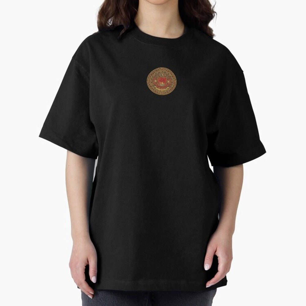 The Crimson Dominion Oversized T-Shirt Back the Journey through the FIFA World Cup 2026 Group Stage Journey through Haaland Highlights, Argentina Pride, Tournament Hype, Historic Matchups, Family Viewing Parties and Global Sports Pride; Perfect for