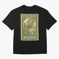 Vintage Brazilian Ronaldo Fenomeno R9 Football Legend Stamp Illustration ¨C Retro Soccer World Cup Art Print Oversized T-Shirt Bring Champion Energy into Match Day Hype around FIFA World Cup 2026 Group Stage, Haaland, Brazil, Portugal and