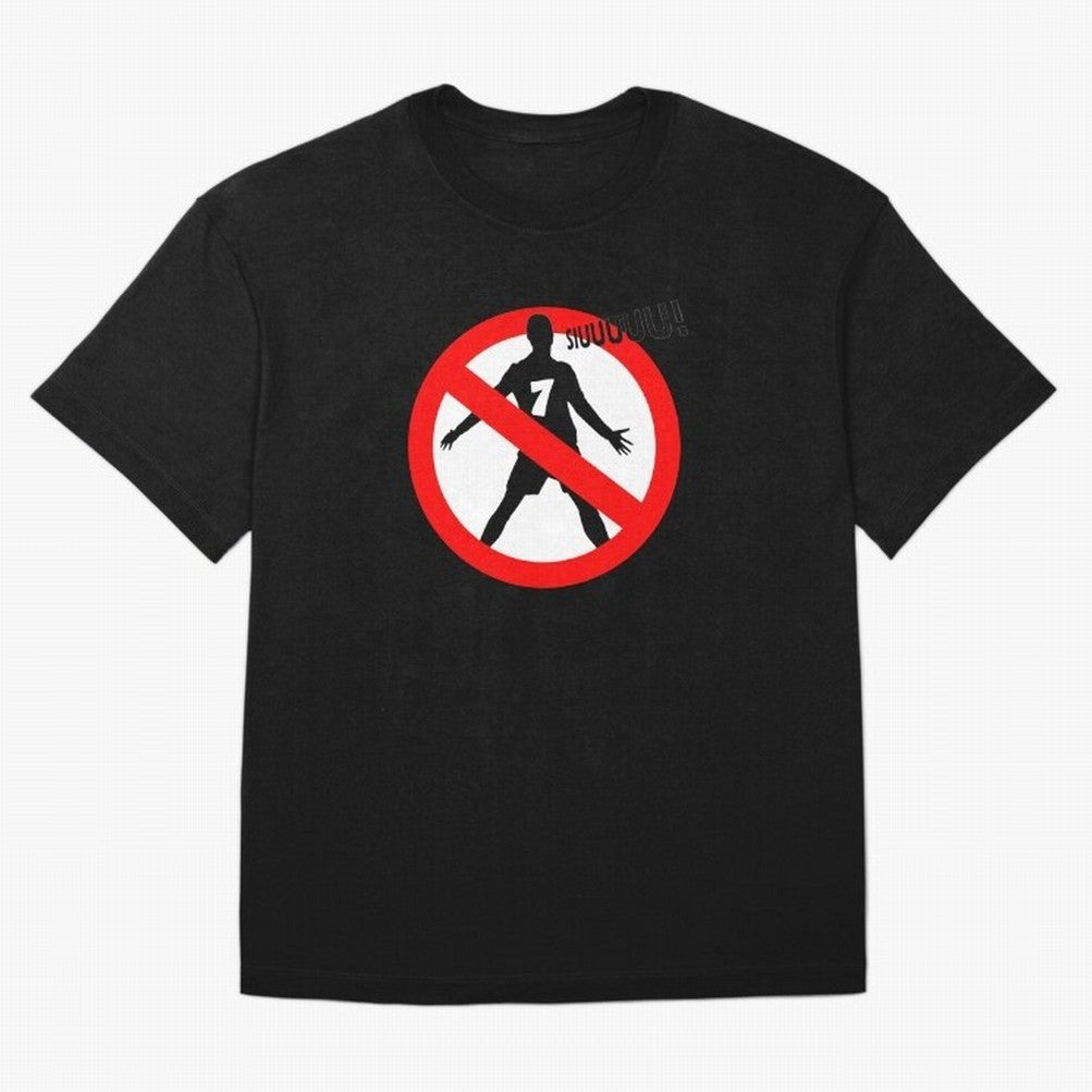 No Siiuuu Number 7 Soccer Meme Oversized T-Shirt Make Your Look Match the FIFA World Cup 2026 USA Canada Mexico Journey through Messi Highlights, Portugal, Spain and Germany Pride, Football Festival Excitement, Trophy Ambitions, Country Rivalries