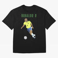 BRAZIL 9 Oversized T-Shirt Keep the Legacy of FIFA World Cup 2026 Group Stage Featuring Cristiano Ronaldo, Haaland and CR7, Germany Energy, Soccer Culture, Superstar Moments, National Team Dreams and Competitive Fire; Made for Die Hard Supporters,