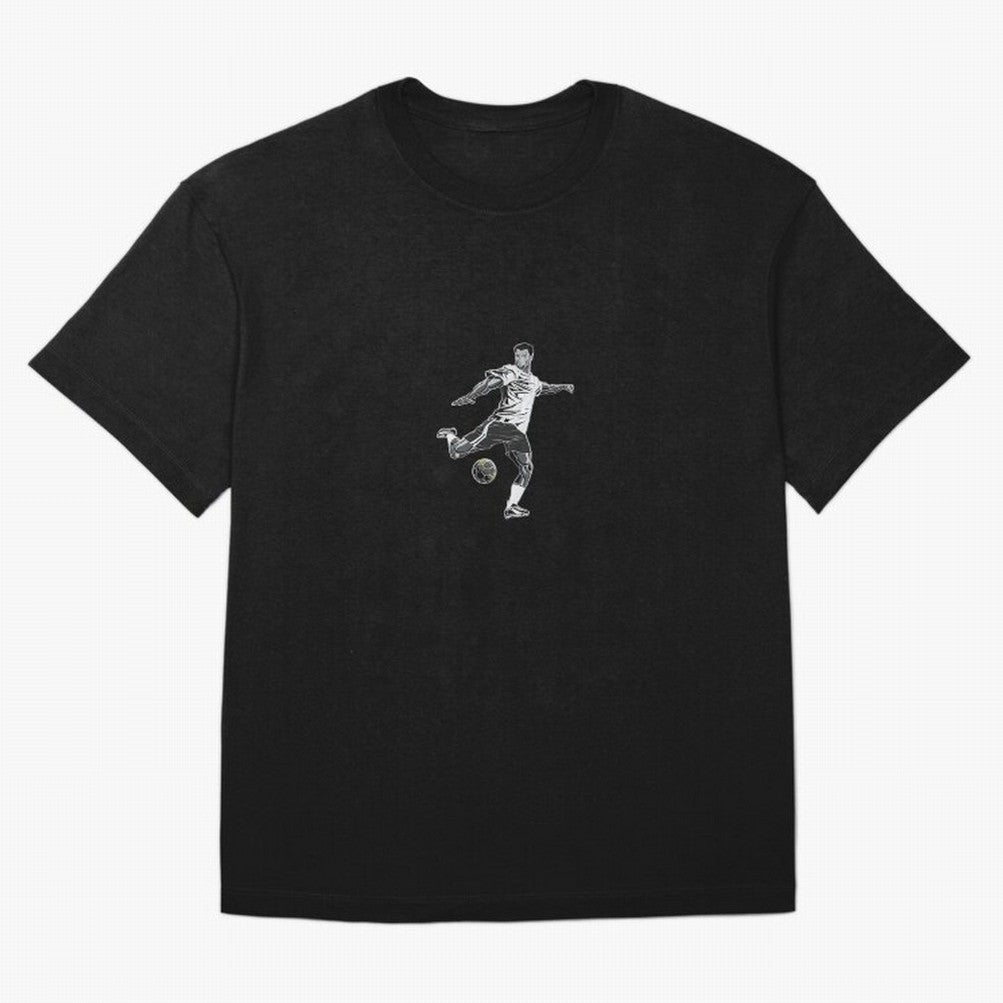 Fooball player Oversized T-Shirt Create FIFA World Cup 2026 Group Stage for Fans of Haaland and Portugal, Spain and Germany, Bringing Championship Spirit, Famous Goals, Roaring Crowds and International Football Unity; Perfect for People Who Love