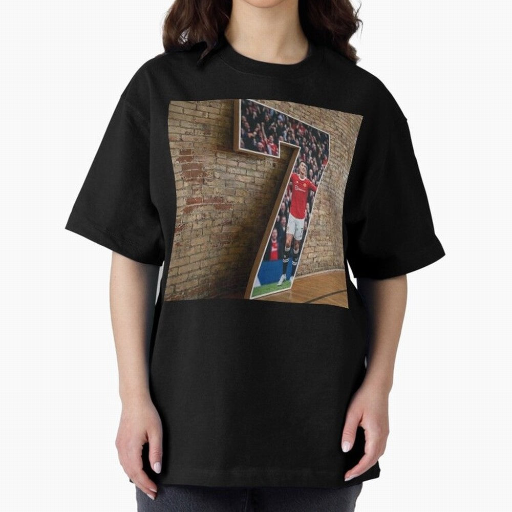 number 7 Oversized T-Shirt Bring Trophy Dreams to Match Day Hype around FIFA World Cup 2026 Group Stage, Neymar, Haaland and Cristiano Ronaldo, Spain and Netherlands, Sports Nostalgia, International Competition, Famous Players and Unforgettable